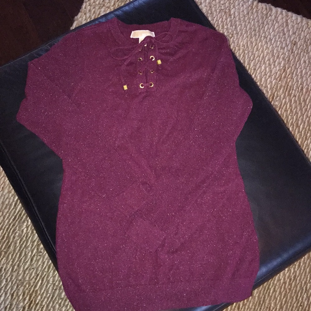 Maroon Michael Kors sweater